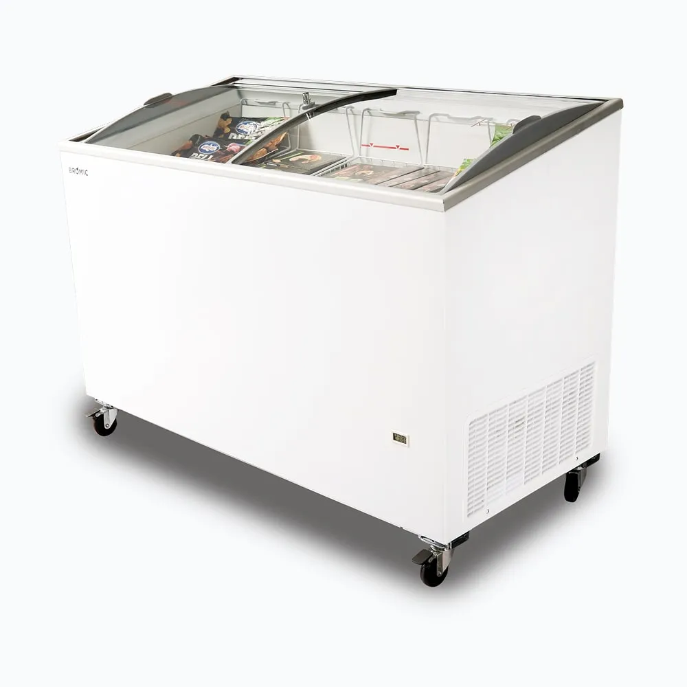 Bromic Display Chest Freezer Angled Glass Top 352L CF0400ATCG