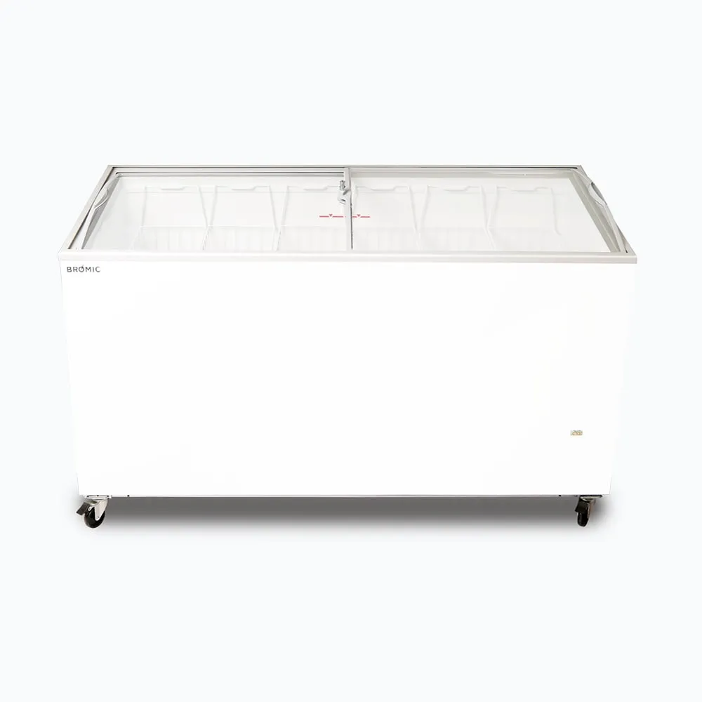 Bromic Display Chest Freezer Angled Glass Top 427L CF0500ATCG