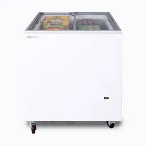 Bromic Display Chest Freezer Flat Glass Top 191L CF0200FTFG