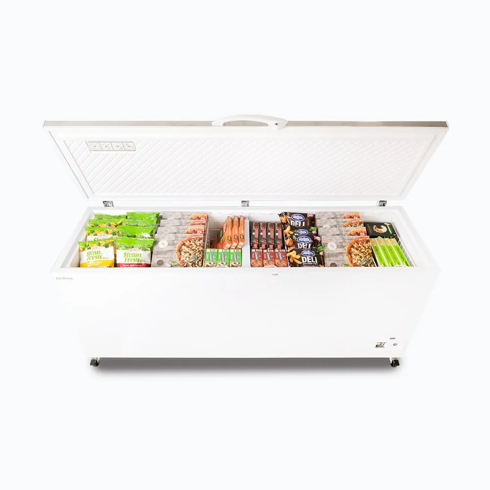 Bromic Storage Chest Freezer Flat Top Stainless Steel 675L CF0700FTSS