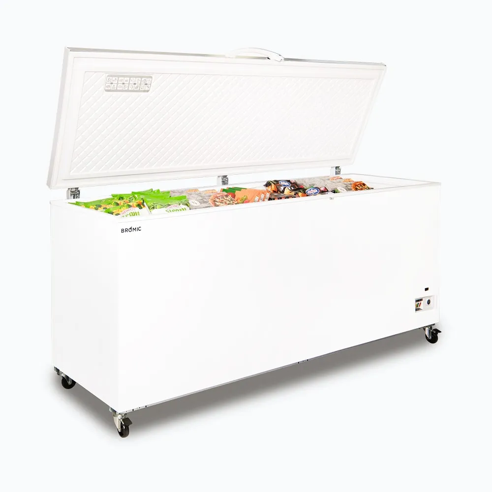 Bromic Storage Chest Freezer Flat Top Stainless Steel 675L CF0700FTSS