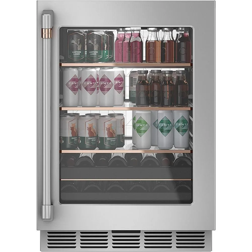 Caf 5.1 cu.ft. Freestanding Beverage Center with Wi-Fi Connect CCP06BP2PS1