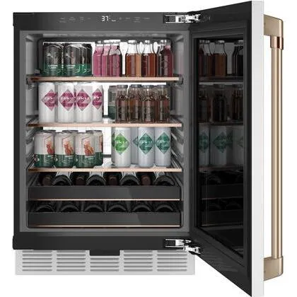 Caf 5.1 cu.ft. Freestanding Beverage Center with Wi-Fi Connect CCP06BP4PW2