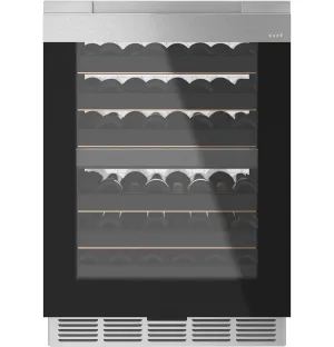 Cafe CCR06DM2PS5 Caf Wine Center In Platinum Glass