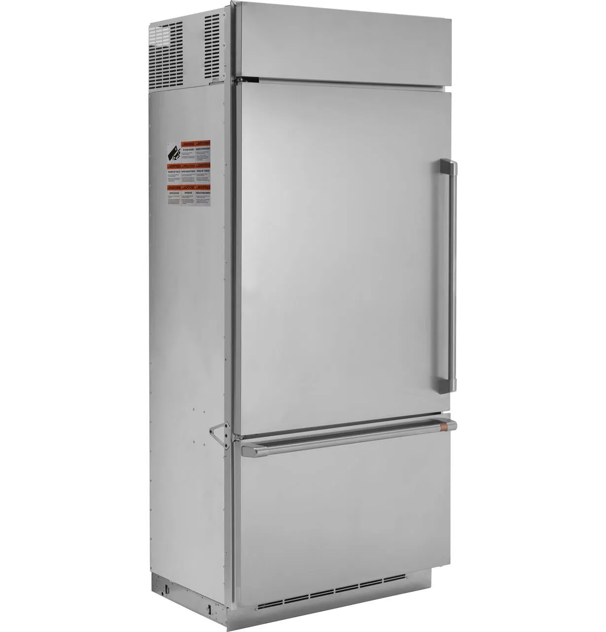 Cafe CDB36LP2RS1 Caf&#8482; 21.3 Cu. Ft. Built-In Bottom-Freezer Refrigerator