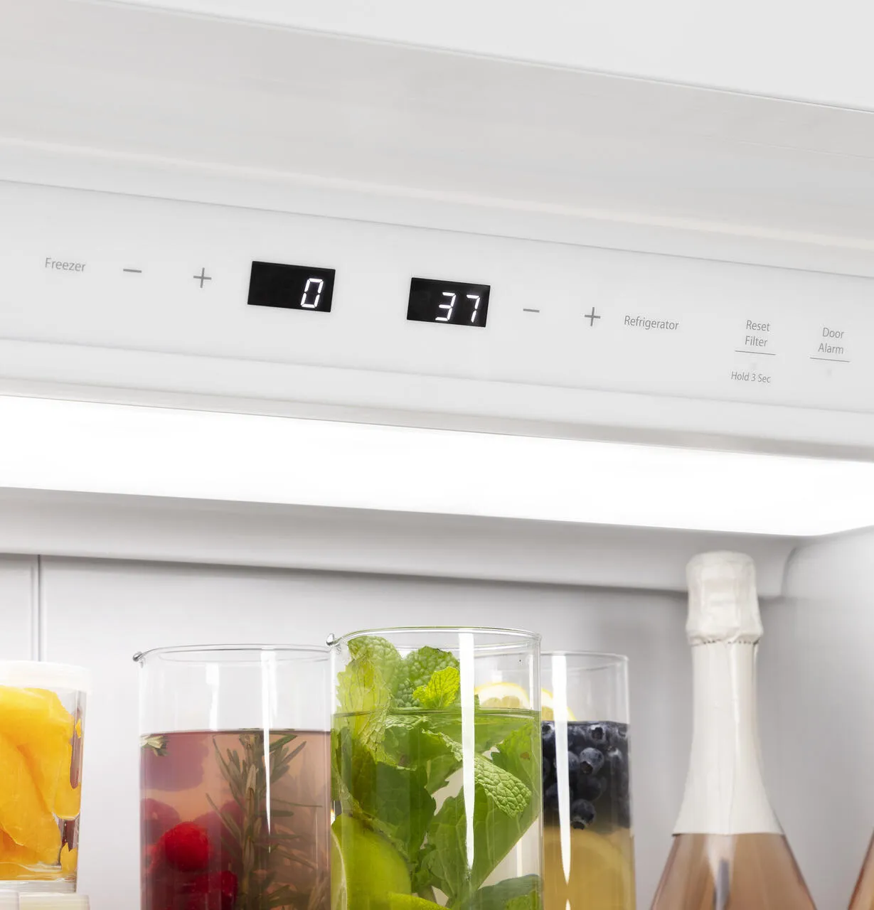 Cafe CDB36LP2RS1 Caf&#8482; 21.3 Cu. Ft. Built-In Bottom-Freezer Refrigerator