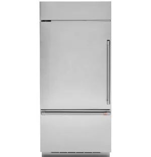 Cafe CDB36LP2RS1 Caf&#8482; 21.3 Cu. Ft. Built-In Bottom-Freezer Refrigerator