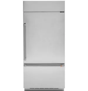 Cafe CDB36RP2RS1 Caf&#8482; 21.3 Cu. Ft. Built-In Bottom-Freezer Refrigerator