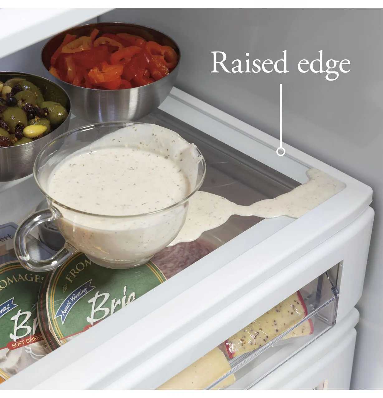 Cafe CDB36RP2RS1 Caf&#8482; 21.3 Cu. Ft. Built-In Bottom-Freezer Refrigerator