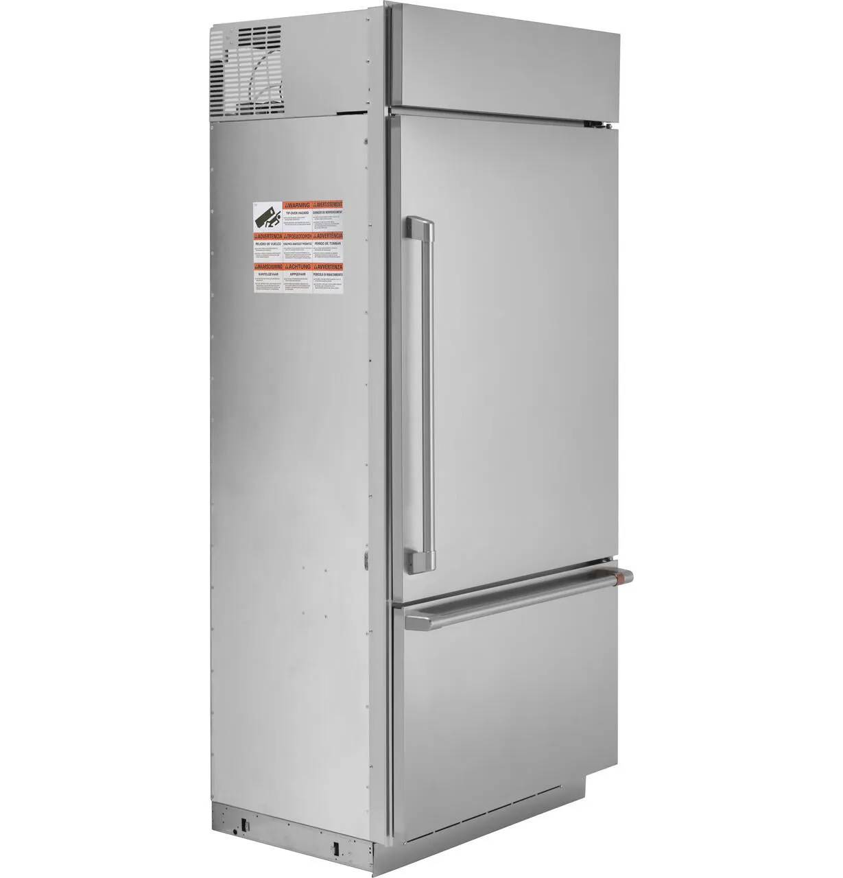 Cafe CDB36RP2RS1 Caf&#8482; 21.3 Cu. Ft. Built-In Bottom-Freezer Refrigerator