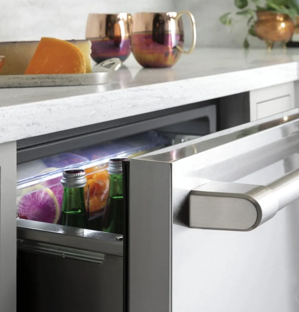 Cafe CDE06RP2NS1 Caf 5.7 Cu. Ft. Built-In Dual-Drawer Refrigerator