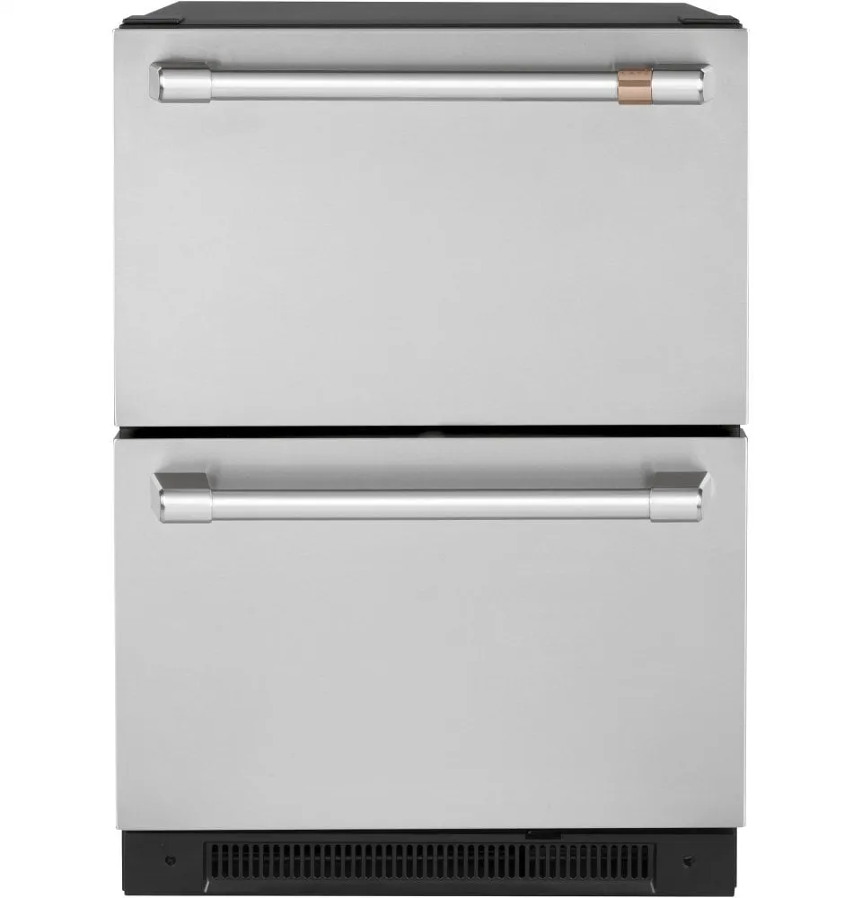 Cafe CDE06RP2NS1 Caf 5.7 Cu. Ft. Built-In Dual-Drawer Refrigerator
