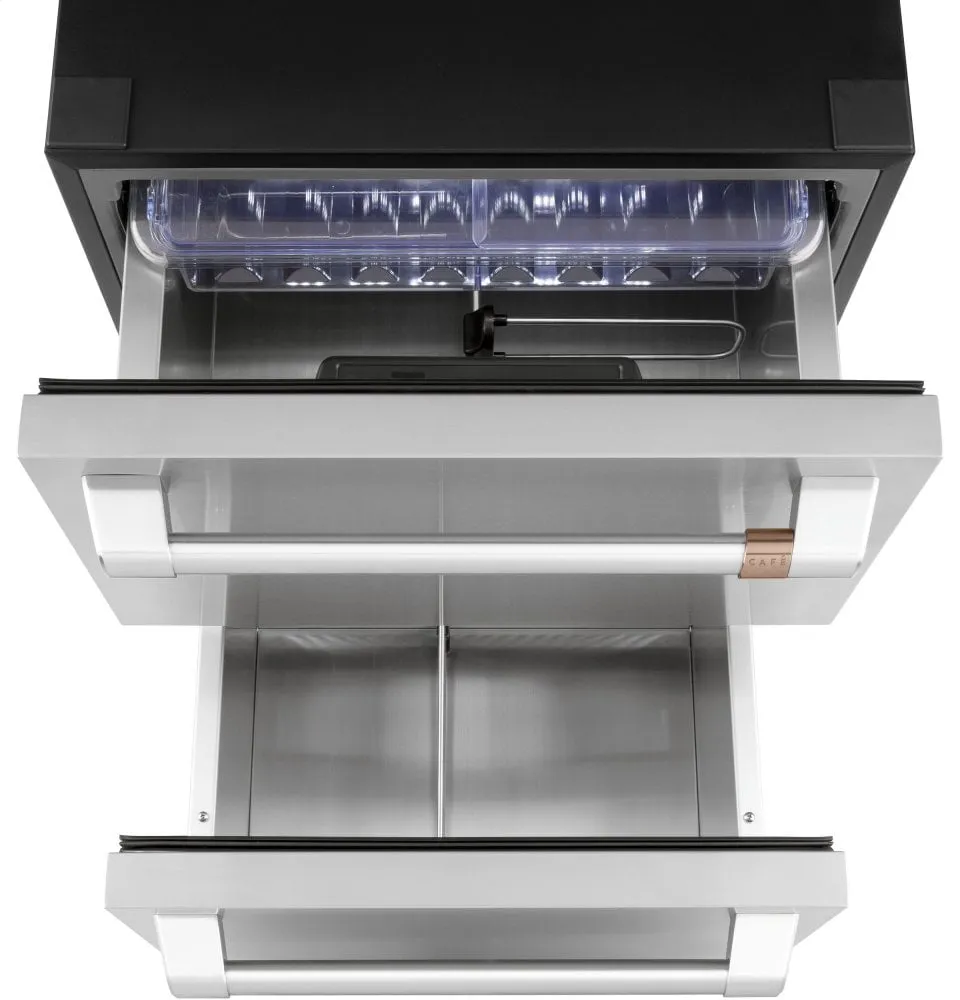 Cafe CDE06RP2NS1 Caf 5.7 Cu. Ft. Built-In Dual-Drawer Refrigerator