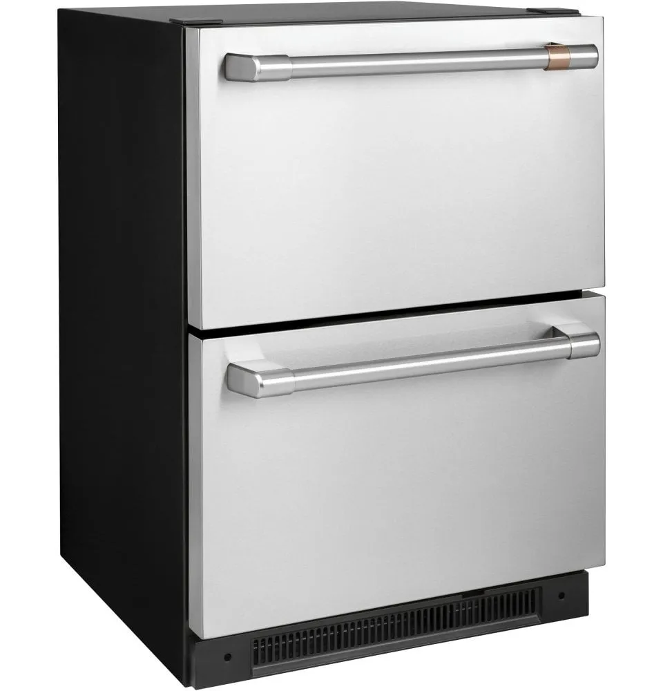 Cafe CDE06RP2NS1 Caf 5.7 Cu. Ft. Built-In Dual-Drawer Refrigerator