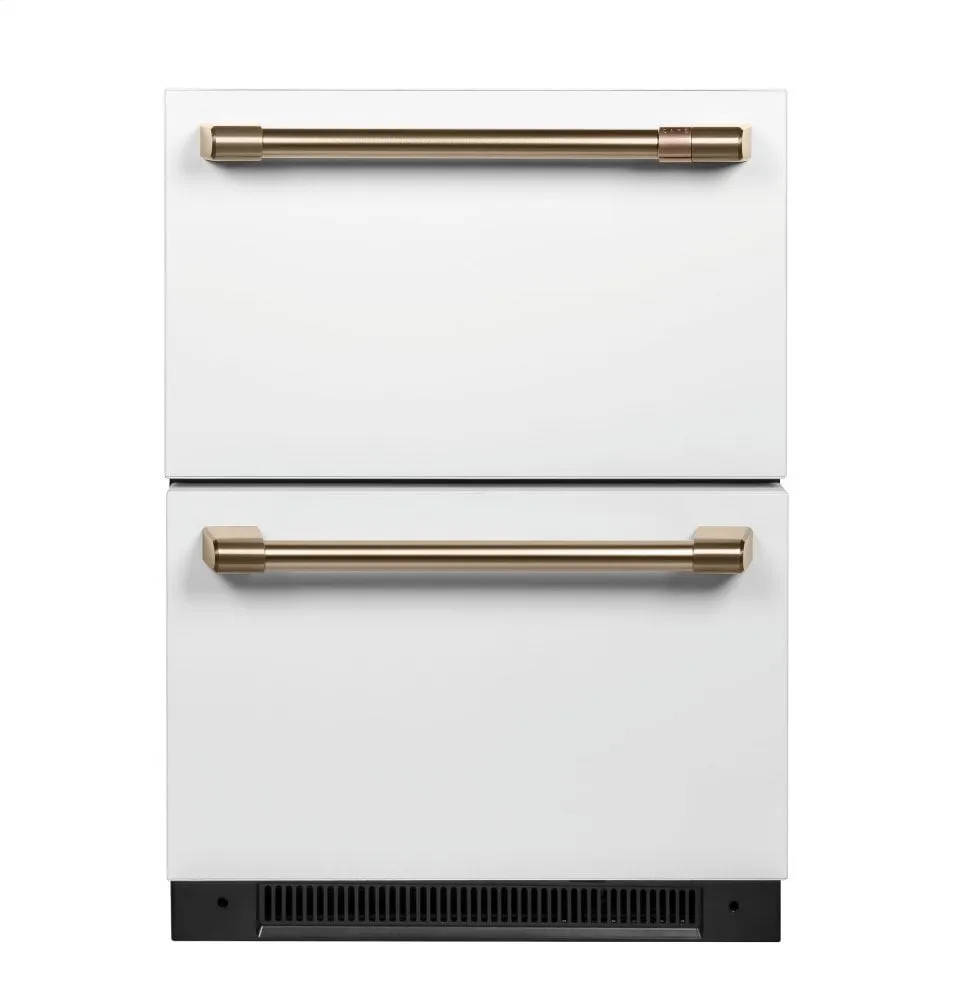 Cafe CDE06RP4NW2 Caf 5.7 Cu. Ft. Built-In Dual-Drawer Refrigerator