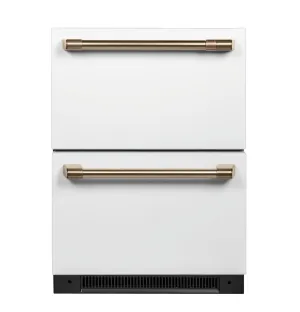 Cafe CDE06RP4NW2 Caf 5.7 Cu. Ft. Built-In Dual-Drawer Refrigerator