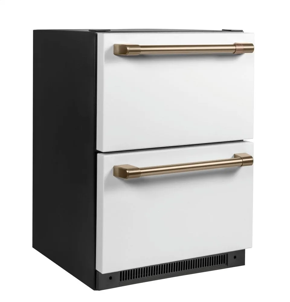 Cafe CDE06RP4NW2 Caf 5.7 Cu. Ft. Built-In Dual-Drawer Refrigerator