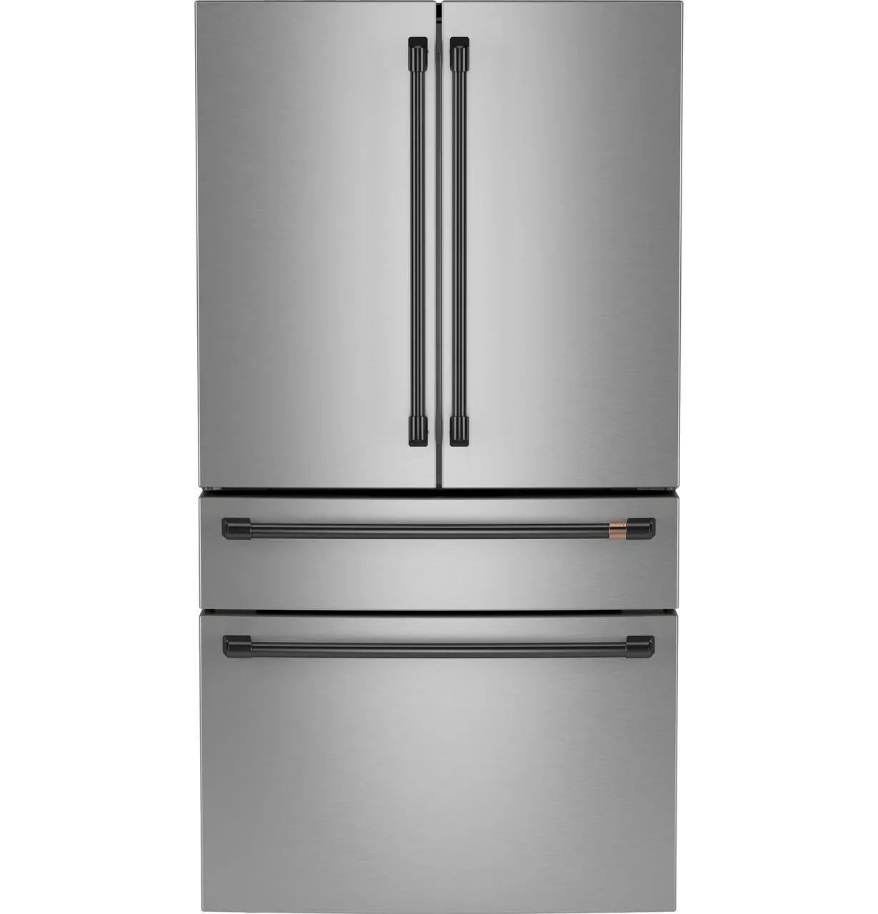Cafe CGE29DP2TS1 Caf&#8482; Energy Star 28.7 Cu. Ft. Smart 4-Door French-Door Refrigerator With Dual-Dispense Autofill Pitcher