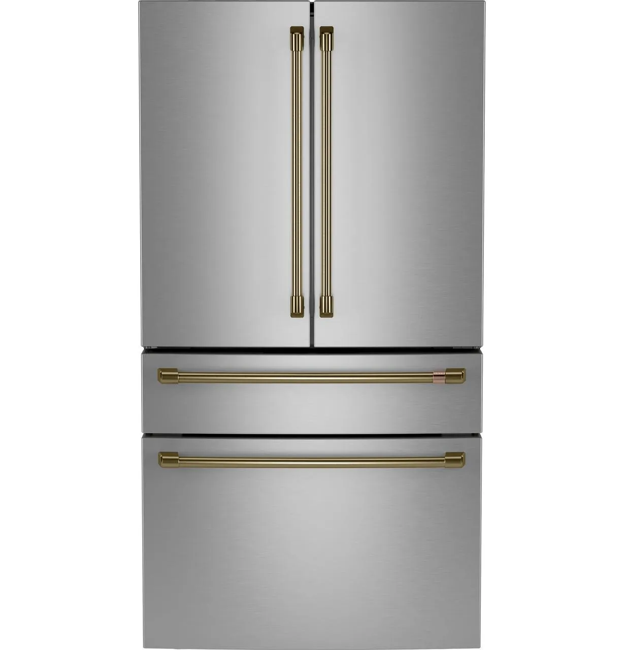 Cafe CGE29DP2TS1 Caf&#8482; Energy Star 28.7 Cu. Ft. Smart 4-Door French-Door Refrigerator With Dual-Dispense Autofill Pitcher