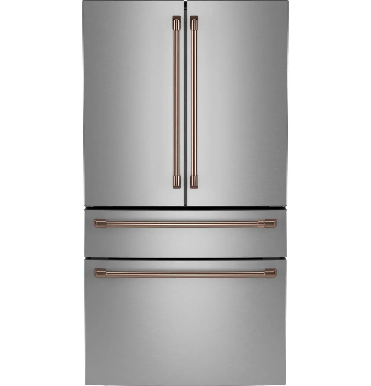 Cafe CGE29DP2TS1 Caf&#8482; Energy Star 28.7 Cu. Ft. Smart 4-Door French-Door Refrigerator With Dual-Dispense Autofill Pitcher
