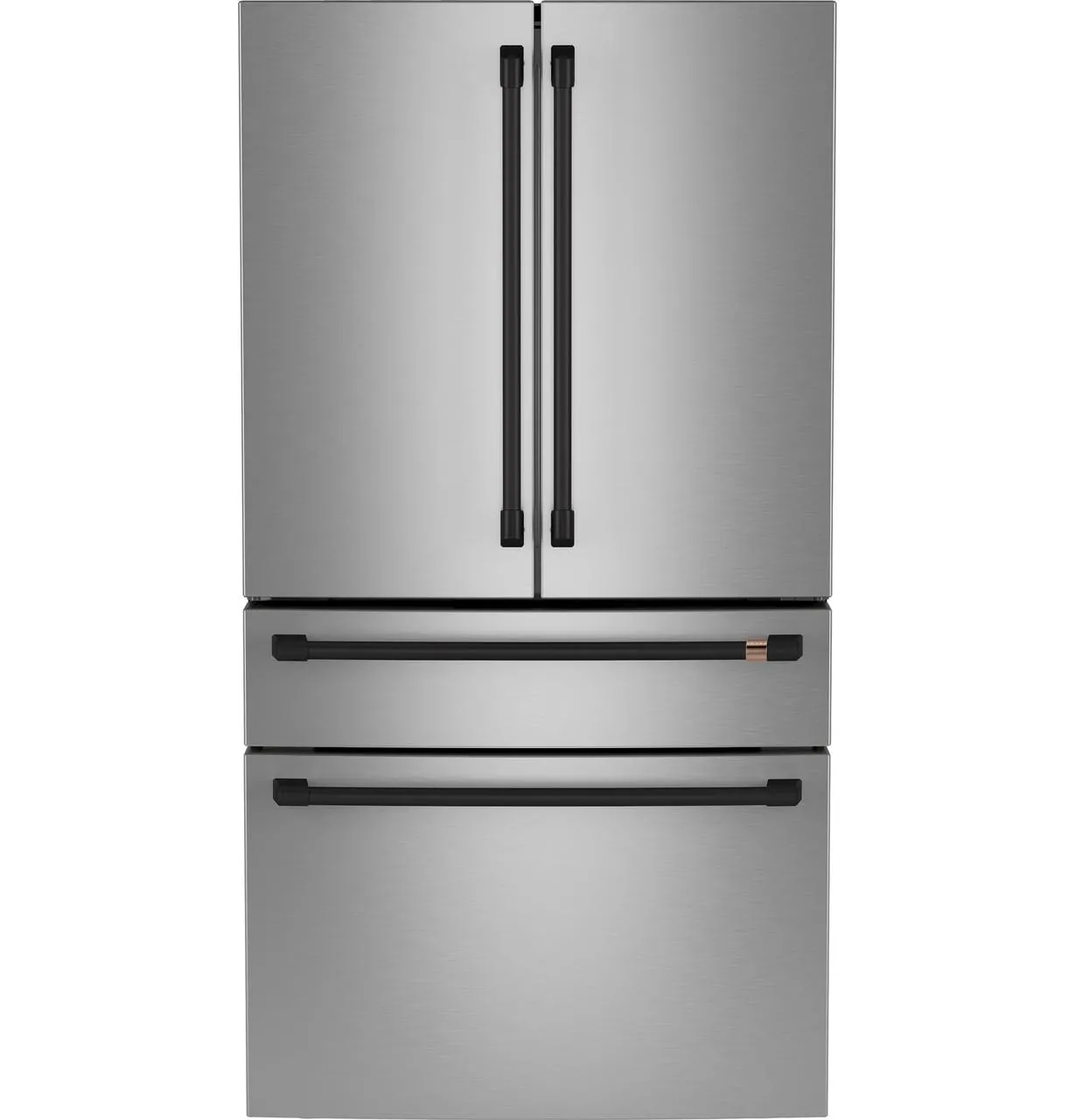 Cafe CGE29DP2TS1 Caf&#8482; Energy Star 28.7 Cu. Ft. Smart 4-Door French-Door Refrigerator With Dual-Dispense Autofill Pitcher