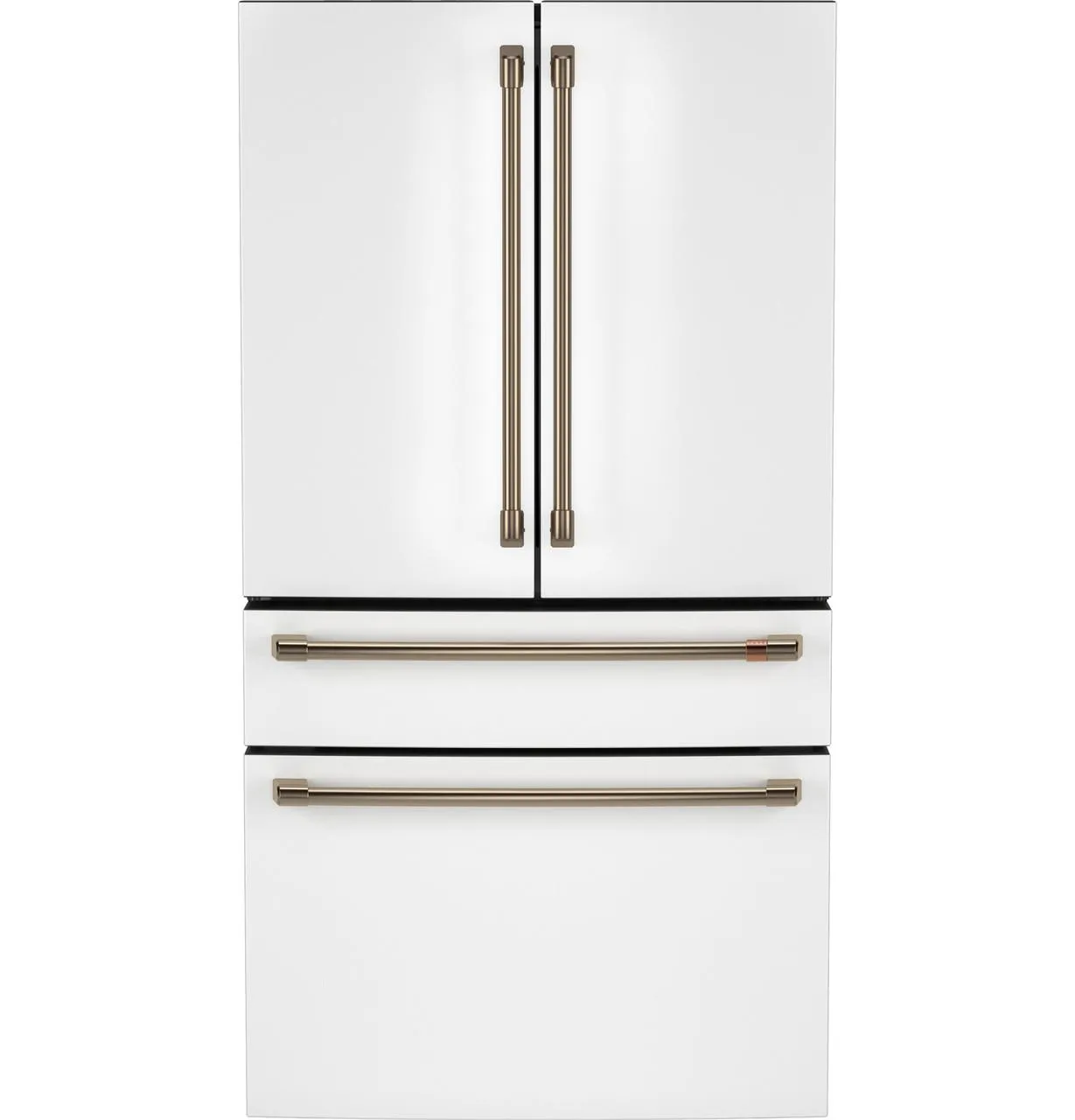 Cafe CGE29DP4TW2 Caf&#8482; Energy Star 28.7 Cu. Ft. Smart 4-Door French-Door Refrigerator With Dual-Dispense Autofill Pitcher