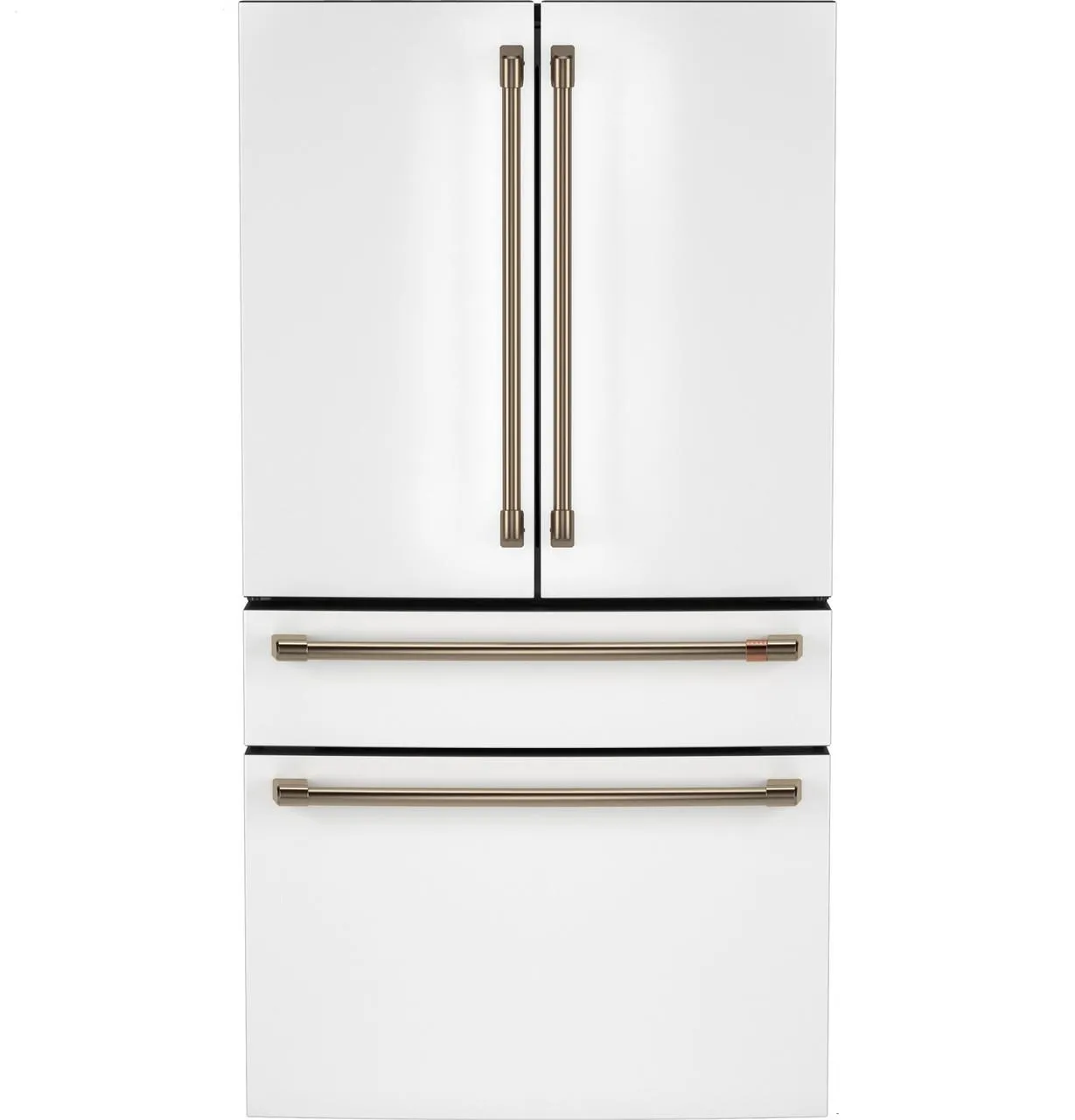 Cafe CGE29DP4TW2 Caf&#8482; Energy Star 28.7 Cu. Ft. Smart 4-Door French-Door Refrigerator With Dual-Dispense Autofill Pitcher