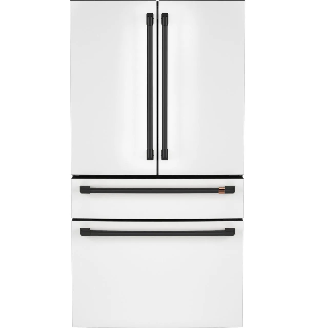 Cafe CGE29DP4TW2 Caf&#8482; Energy Star 28.7 Cu. Ft. Smart 4-Door French-Door Refrigerator With Dual-Dispense Autofill Pitcher