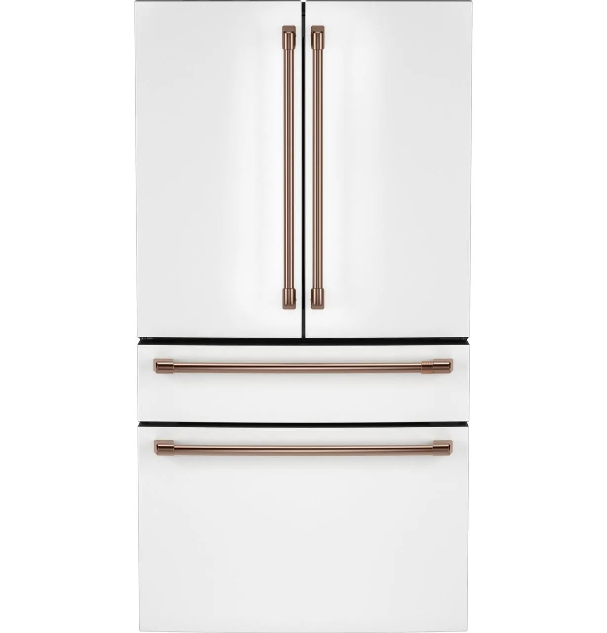 Cafe CGE29DP4TW2 Caf&#8482; Energy Star 28.7 Cu. Ft. Smart 4-Door French-Door Refrigerator With Dual-Dispense Autofill Pitcher