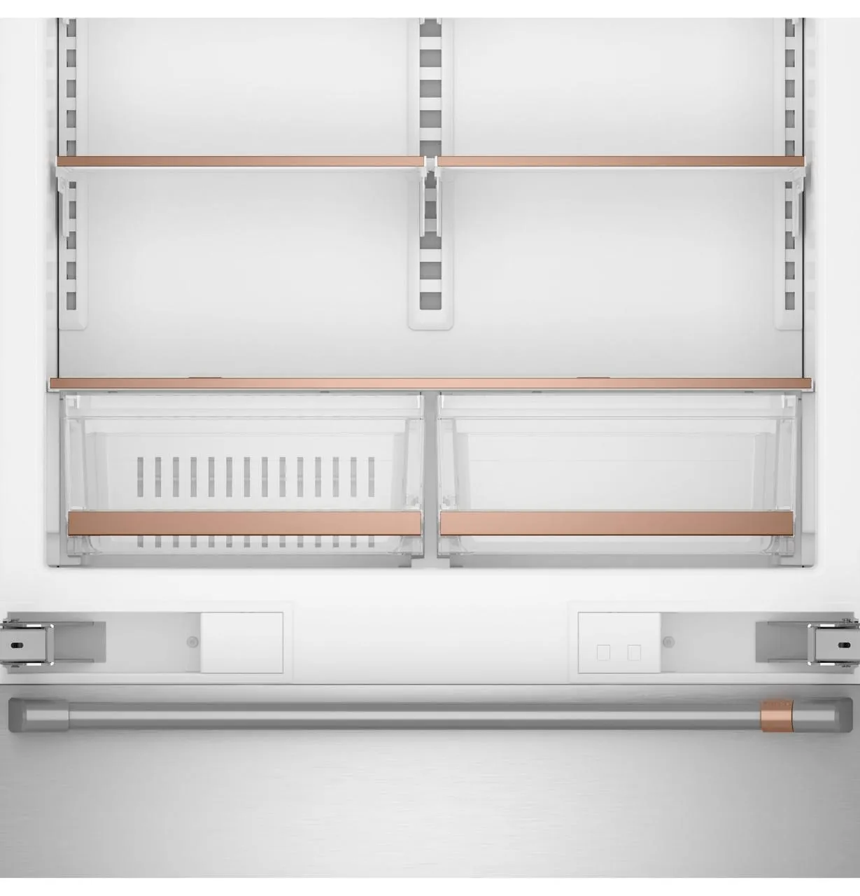 Cafe CIC36LP2VS1 Caf&#8482; 36" Integrated Bottom-Freezer Refrigerator