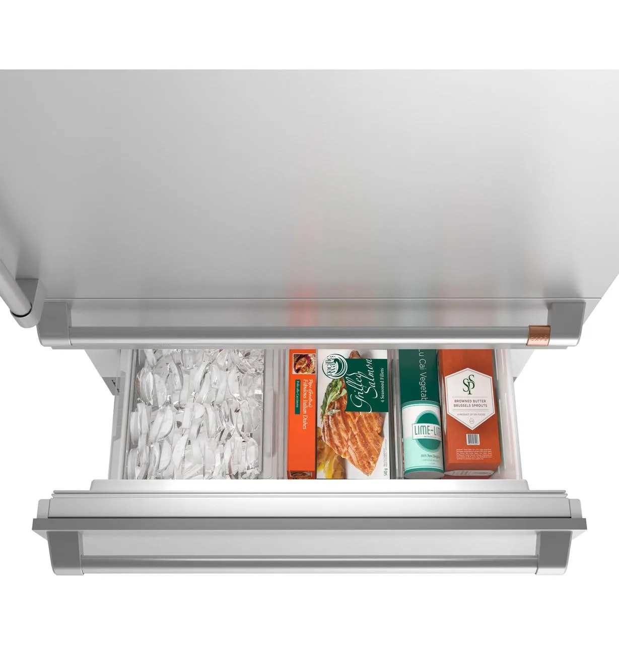 Cafe CIC36RP2VS1 Caf&#8482; 36" Integrated Bottom-Freezer Refrigerator