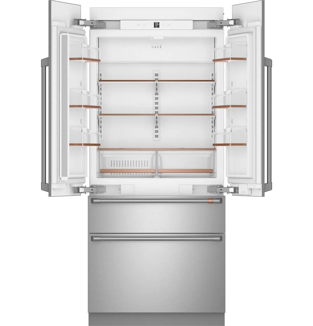 Cafe CIP36NP2VS1 Caf&#8482; 36" Integrated French-Door Refrigerator