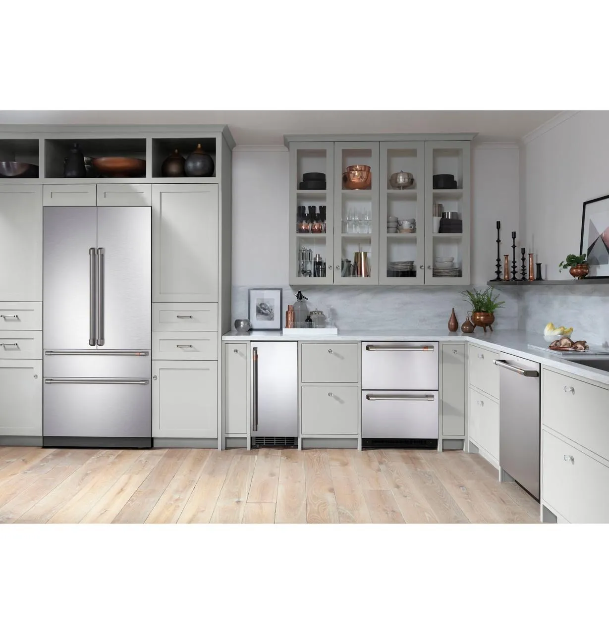 Cafe CIP36NP2VS1 Caf&#8482; 36" Integrated French-Door Refrigerator