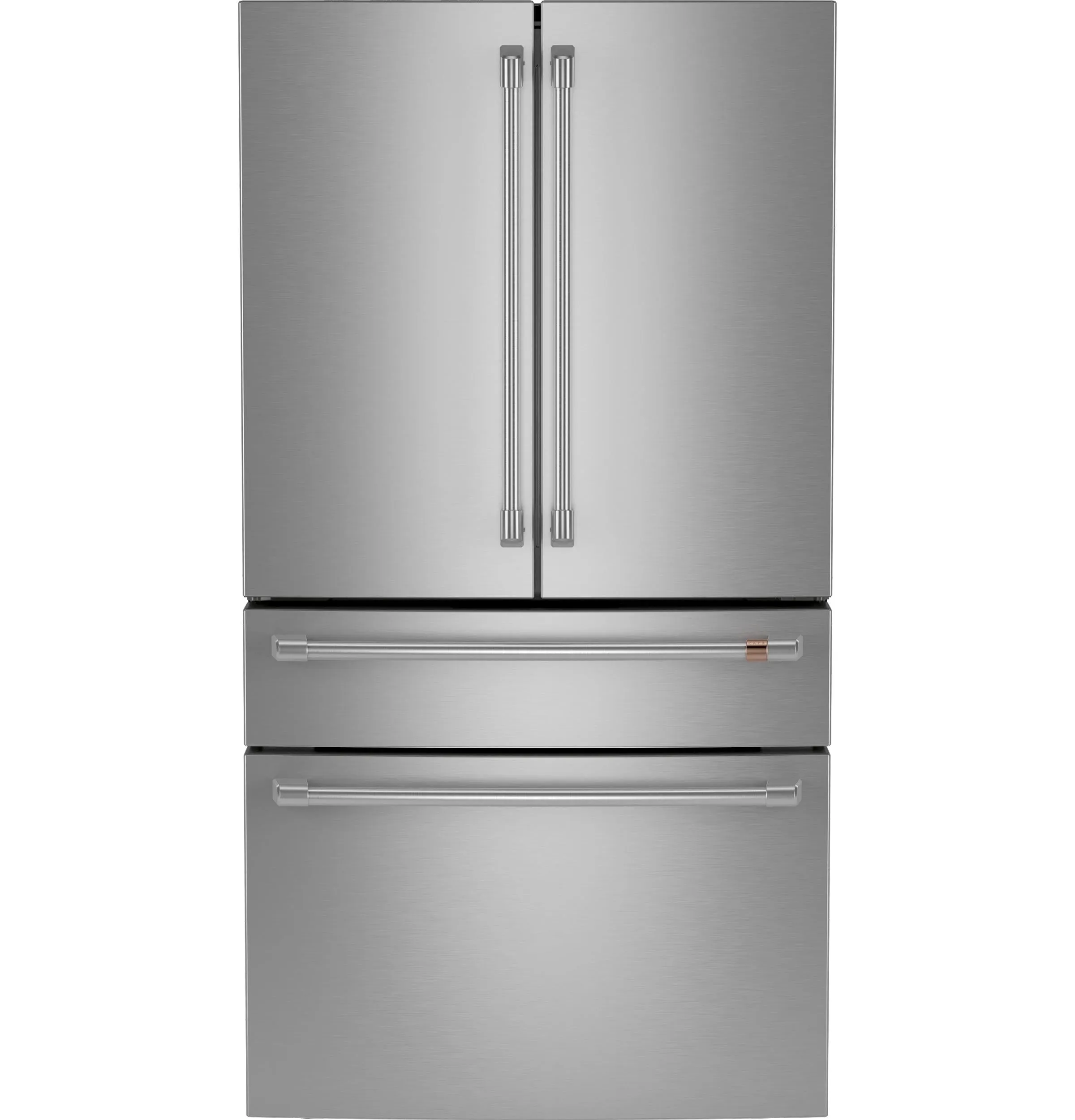 Cafe CJE23DP2WS1 Caf&#8482; Energy Star 23.2 Cu. Ft. Smart Counter-Depth 4-Door French-Door Refrigerator With Dual-Dispense Autofill Pitcher