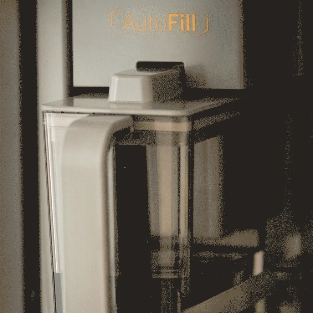 Cafe CJE23DP2WS1 Caf&#8482; Energy Star 23.2 Cu. Ft. Smart Counter-Depth 4-Door French-Door Refrigerator With Dual-Dispense Autofill Pitcher