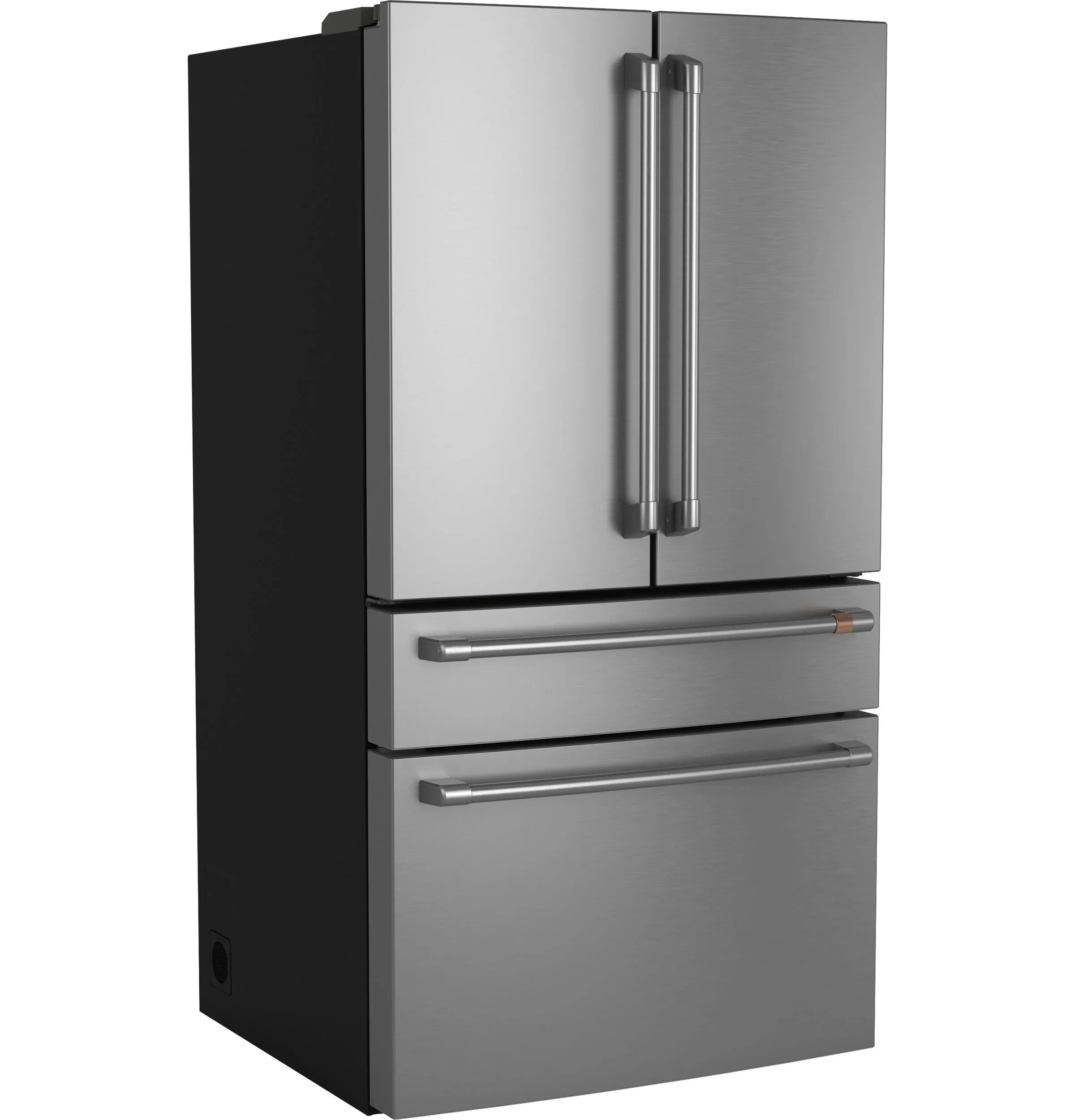 Cafe CJE23DP2WS1 Caf&#8482; Energy Star 23.2 Cu. Ft. Smart Counter-Depth 4-Door French-Door Refrigerator With Dual-Dispense Autofill Pitcher