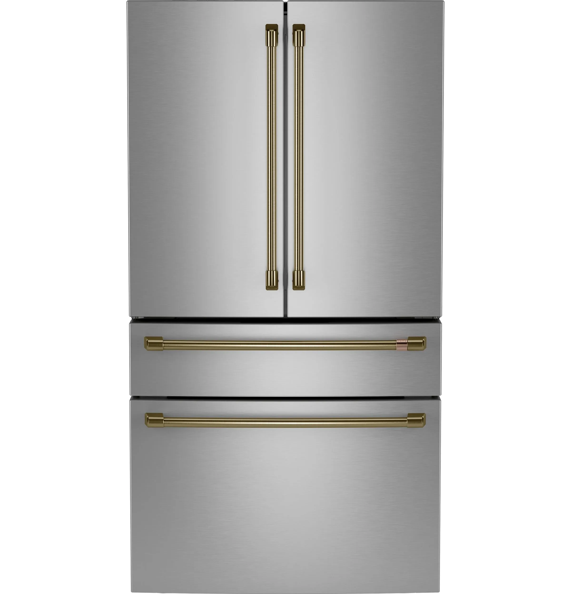 Cafe CJE23DP2WS1 Caf&#8482; Energy Star 23.2 Cu. Ft. Smart Counter-Depth 4-Door French-Door Refrigerator With Dual-Dispense Autofill Pitcher