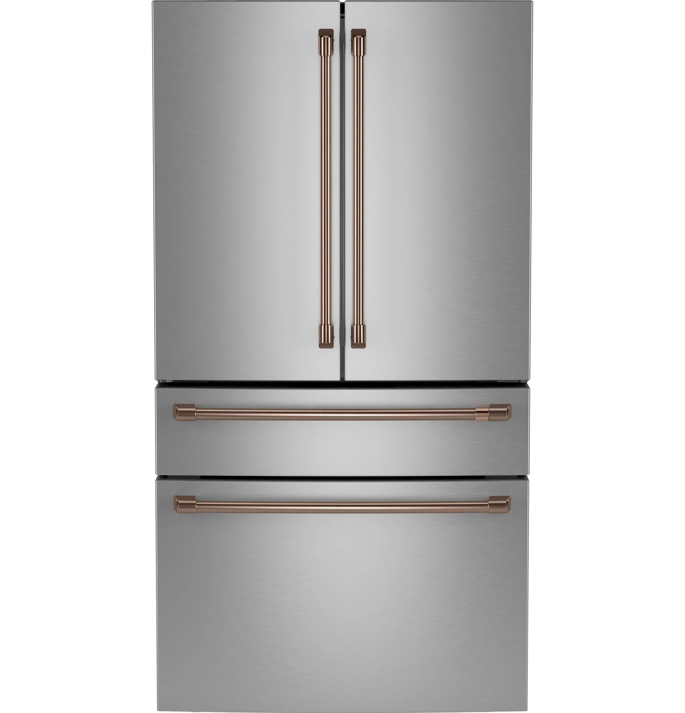 Cafe CJE23DP2WS1 Caf&#8482; Energy Star 23.2 Cu. Ft. Smart Counter-Depth 4-Door French-Door Refrigerator With Dual-Dispense Autofill Pitcher