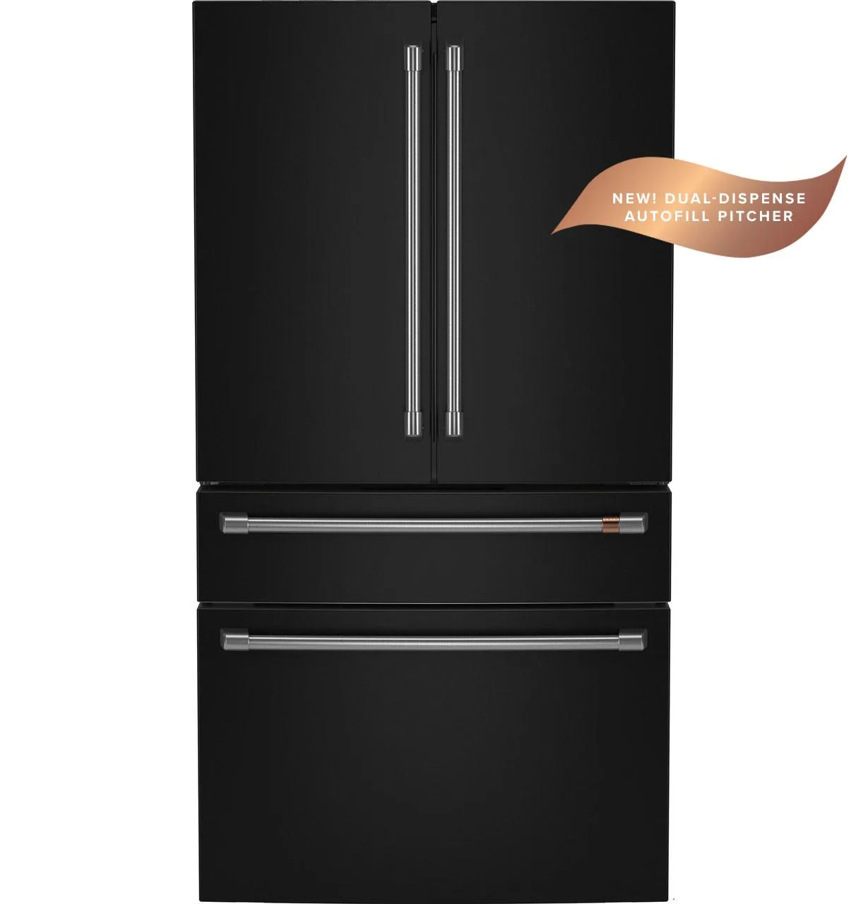 Cafe CJE23DP3WD1 Caf&#8482; Energy Star 23.2 Cu. Ft. Smart Counter-Depth 4-Door French-Door Refrigerator With Dual-Dispense Autofill Pitcher
