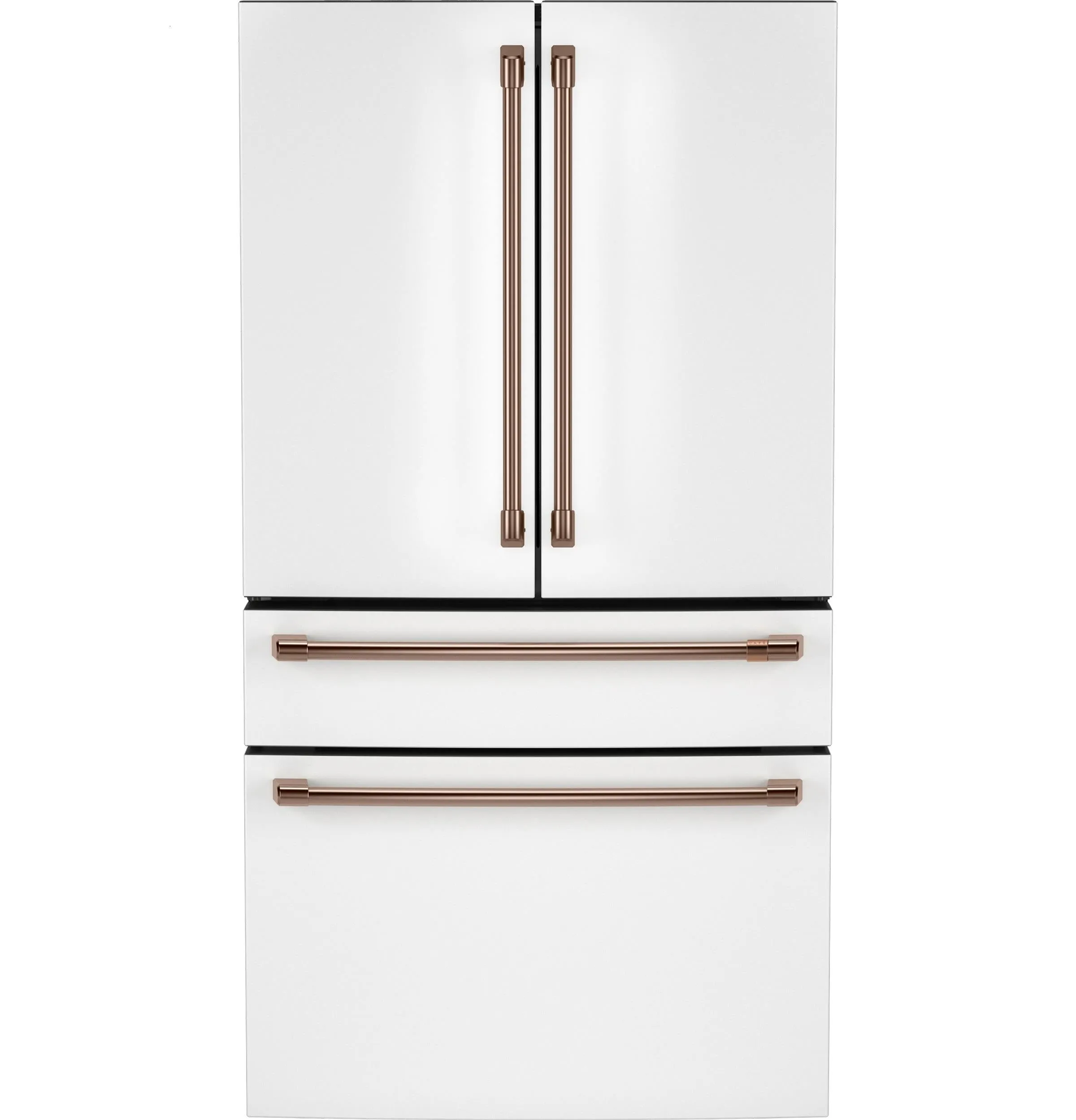 Cafe CJE23DP4WW2 Caf&#8482; Energy Star 23.2 Cu. Ft. Smart Counter-Depth 4-Door French-Door Refrigerator With Dual-Dispense Autofill Pitcher