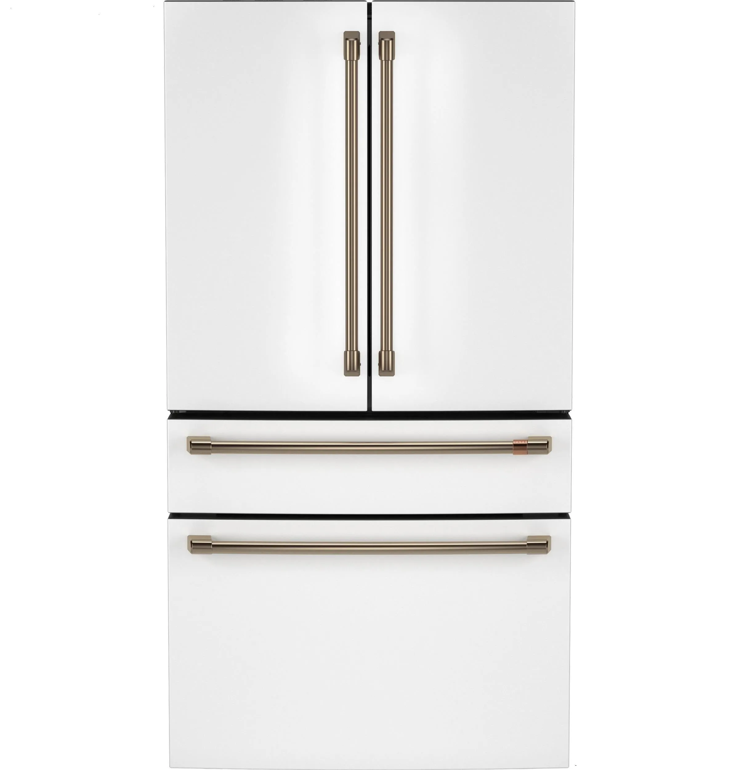 Cafe CJE23DP4WW2 Caf&#8482; Energy Star 23.2 Cu. Ft. Smart Counter-Depth 4-Door French-Door Refrigerator With Dual-Dispense Autofill Pitcher