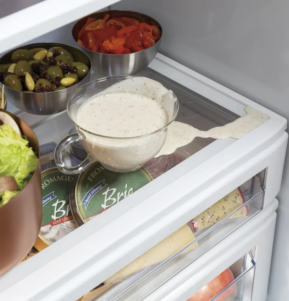 Cafe CSB42WP2NS1 Caf 42" Smart Built-In Side-By-Side Refrigerator