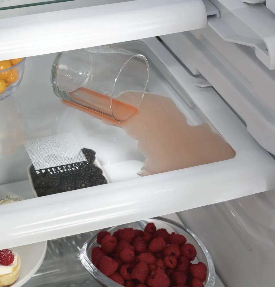Cafe CSB42WP2NS1 Caf 42" Smart Built-In Side-By-Side Refrigerator