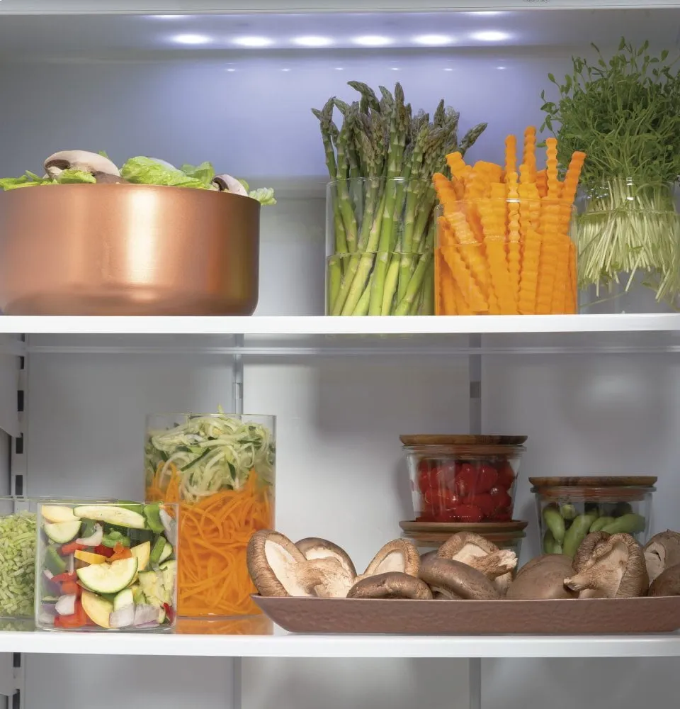 Cafe CSB42WP2NS1 Caf 42" Smart Built-In Side-By-Side Refrigerator