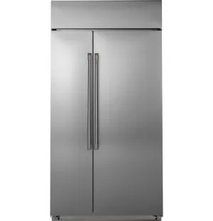Cafe CSB42WP2RS1 Caf&#8482; 42" Smart Built-In Side-By-Side Refrigerator