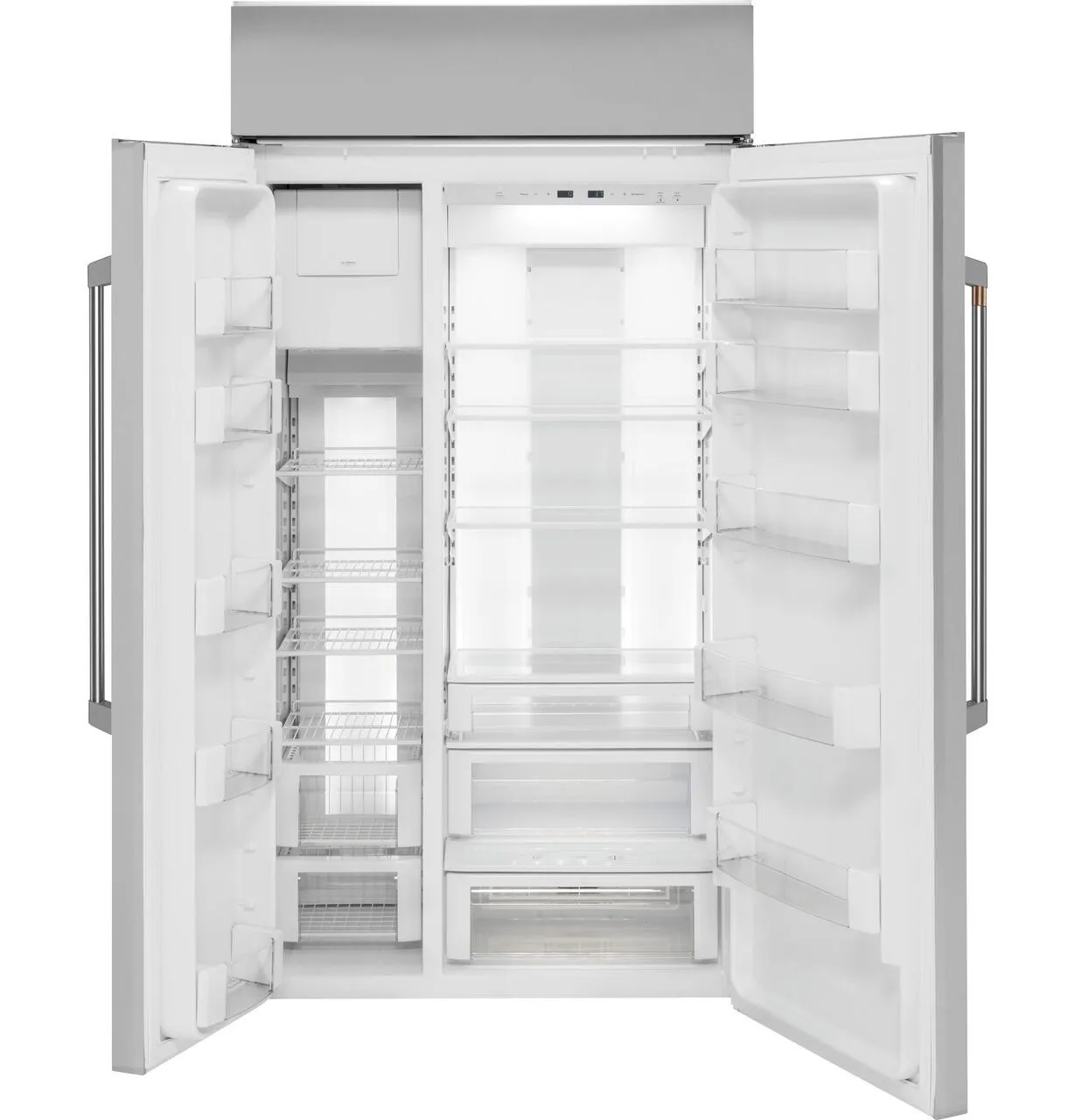Cafe CSB42WP2RS1 Caf&#8482; 42" Smart Built-In Side-By-Side Refrigerator
