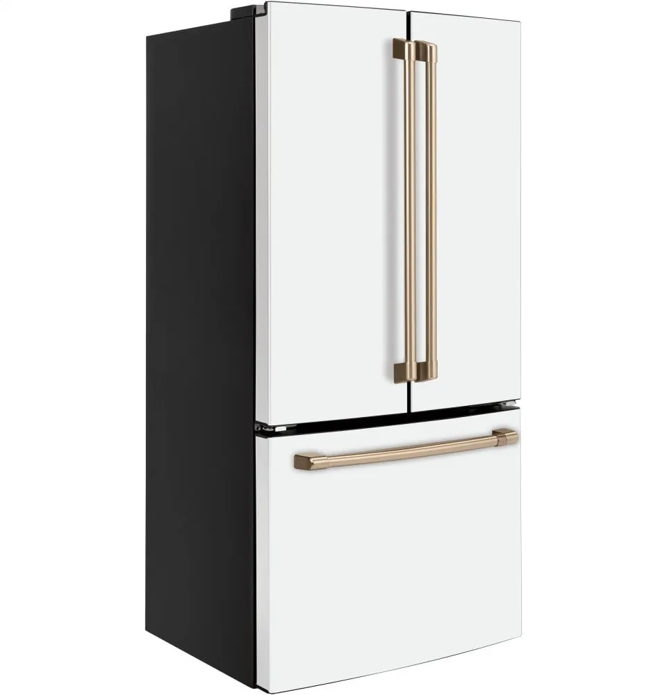 Cafe CWE19SP4NW2 Caf Energy Star 18.6 Cu. Ft. Counter-Depth French-Door Refrigerator