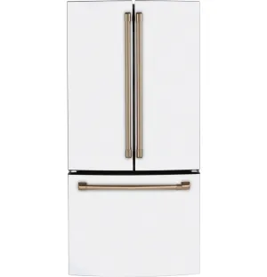 Cafe CWE19SP4NW2 Caf Energy Star 18.6 Cu. Ft. Counter-Depth French-Door Refrigerator