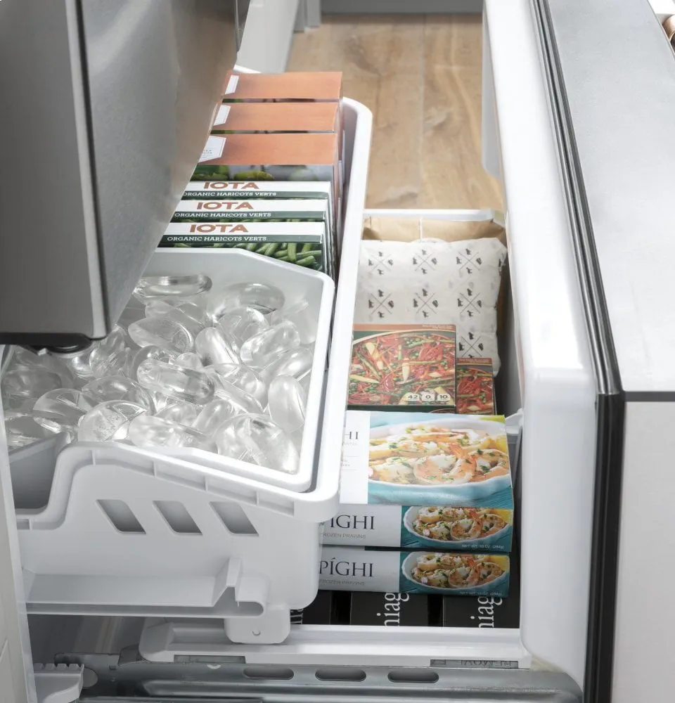 Cafe CWE19SP4NW2 Caf Energy Star 18.6 Cu. Ft. Counter-Depth French-Door Refrigerator