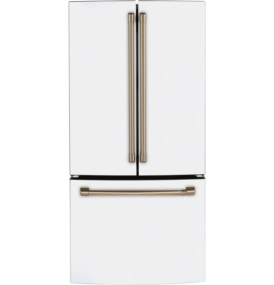 Cafe CWE19SP4NW2 Caf Energy Star 18.6 Cu. Ft. Counter-Depth French-Door Refrigerator